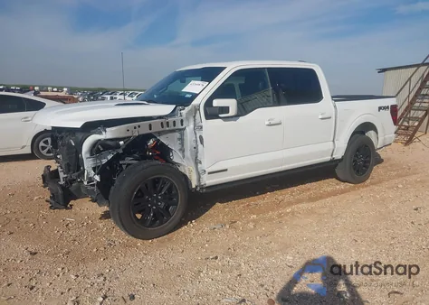 2024 Ford F-150 Platinum from USA, damaged, VIN 1FTFW7LD3RFB20210